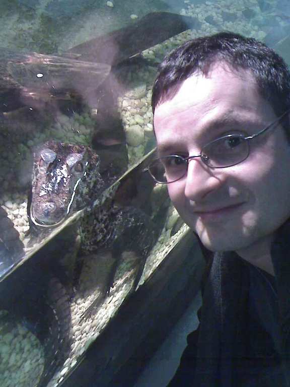 Sascha with Aligator
